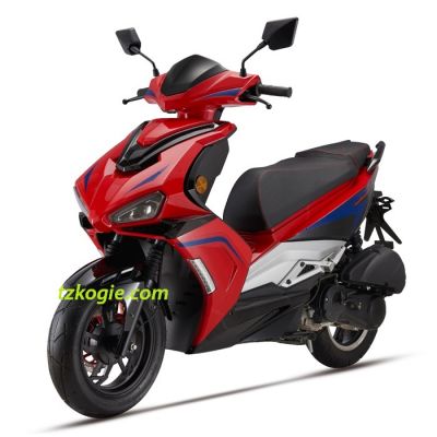 Scooter moped petrol gasoline engine sport style LED lights