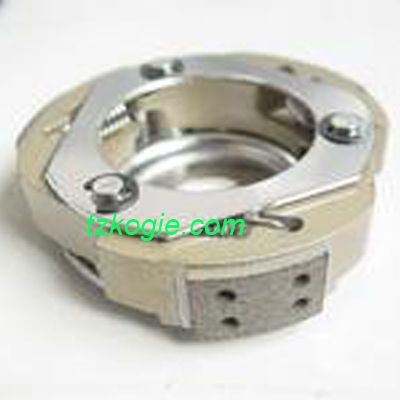 Racing clutch/pad with hole